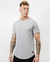 Camiseta Long - Cinza