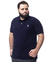Camisa Polo Plus Size - Marinho