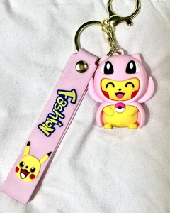 LLAVERO PIKACHU ROSA