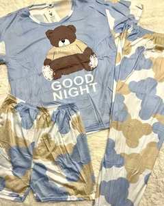 Pijama Importado 3 piezas- TEDDY NIGHT
