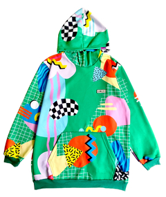 Buzo "90´s" con Capucha y Bolsillo.