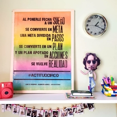 Afiche letterpress + Manifiesto - comprar online