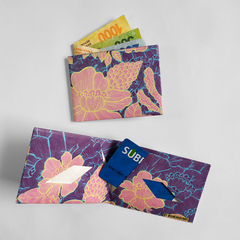 Billetera Tyvek : Flores - comprar online