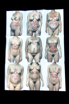 Poster con fotografías analógicas de Nora Lezano
