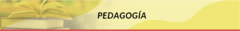 Banner de la categoría Pedagogía