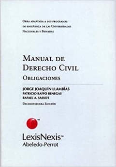 Manual de Derecho Civil Obligaciones - Llambias - Editorial Lexis Nexis