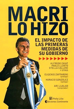 MACRI LO HIZO EL IMPACTO DE LAS PRIMERAS MEDIDAS DE SU GOBIERNO (RUSTICO) DE ZAIAT ALFREDO / LLONTO PABLO / CALLONI STELLA