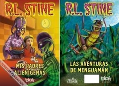 MIS PADRES ALIENIGENAS / AVENTURAS DE MENGUAMAN (LA ESCRITURA DESATADA) DE STINE ROBERT LAWRENCE