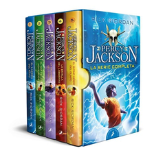 PERCY JACKSON Y LOS DIOSES DEL OLIMPO [SAGA COMPLETA] -RIORDAN RICK - SALAMANDRA