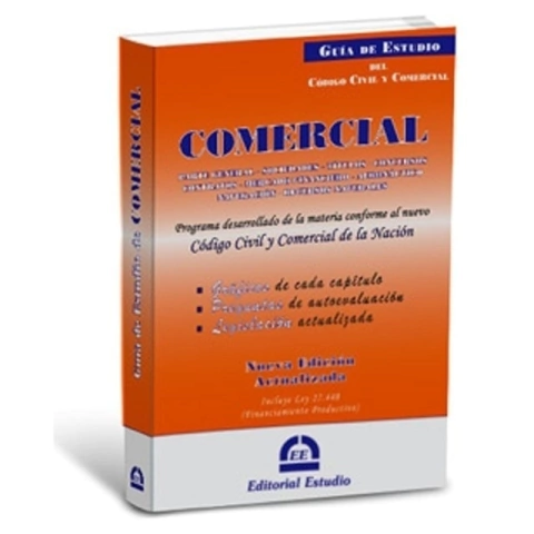 Guia de estudio Comercial - Editorial Estudio