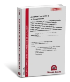 Nuevo Cód.acciones Posesorias Y Acciones Reales - Volumen 3