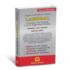 Guia de estudio Laboral - Julio Armando Grisolia - Editorial Estudio
