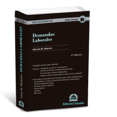 Guia de Modelos de Demandas Laborales (CONTENIDO DIGITAL DE DESCARGA) - Marcela Iribarren - Editorial Estudio