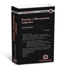 Guia de Modelos de Escritos y Documentos Laborales(CONTENIDO DIGITAL DE DESCARGA) - Marcela Iribarren - Editorial Estudio
