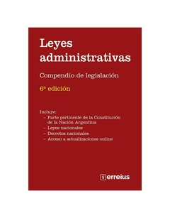 Leyes Administrativas - Compendio de Legislación - Editorial Errepar