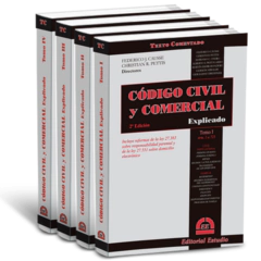 CÓDIGO CIVIL Y COMERCIAL EXPLICADO 2021 TOMO I + TOMO II + TOMO III + TOMO IV