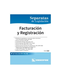 Separata De Facturación Y Registración