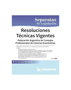 Separata De Resoluciones Técnicas Vigentes