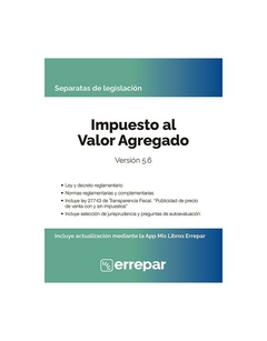 Separatas Impuesto al Valor Agregado Versión 5.6 - Errepar