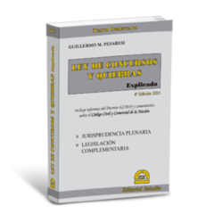 Ley de Concursos y Quiebras Explicada - Pesaresi Guillermo - Editorial Estudio