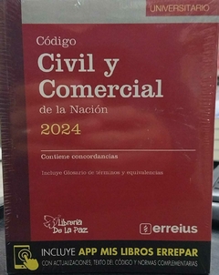 Codigo civil y comercial de la nacion 2024 Universitario - Ediciones de la Paz