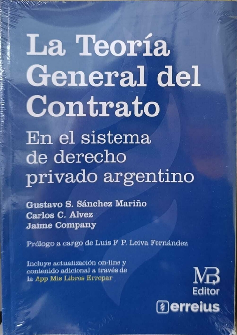 La teoria general del contrato - Sanchez Mariño - Errepar