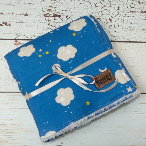 Manta Corderito Nubecitas