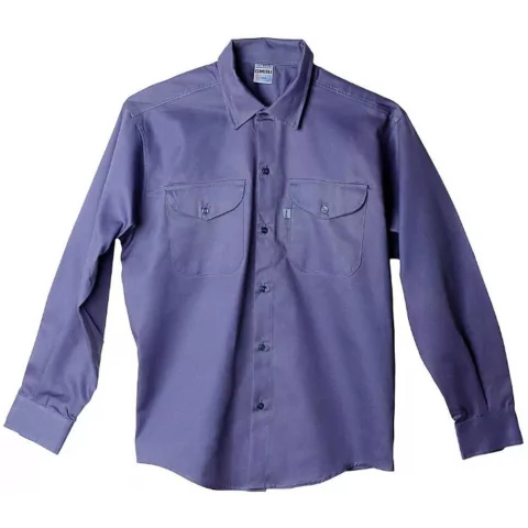 Camisa De Trabajo Ombu - Talle 44 AZULINO