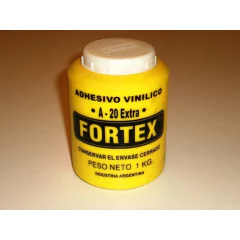 Cola Vinilica Fortex A20 - Pote De 1 Kg.