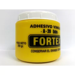 Cola Vinilica Fortex A20 - Pote De 1/4 Kg.