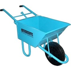 Carretilla T/Hormig.Sorrento Con Rueda Compacta - 90 Lts Mango Rebatible