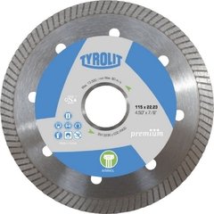 Disco Tyrolit-Premium Diamantado Turbo Marmol - 115 Mm - 22.2 Mm Tipo TR