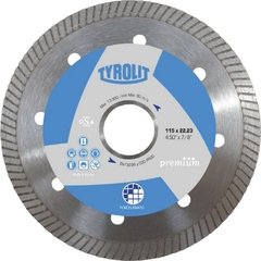 Disco Tyrolit-Premium Diamantado Turbo Marmol - 230 Mm - 22.2 Mm Tipo TR