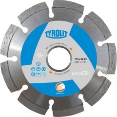Disco Tyrolit-Premium Diamantado Segmentado Abrasivo - 230 Mm - 22.2 Mm