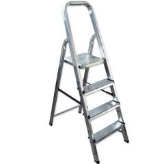 Escalera Fmt Familiar Aluminio Simple 150 Kgs. Max. - 4 Escalones 0.84 Mts. - comprar online