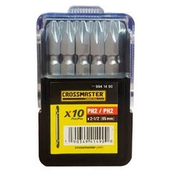 Punta Destornillador Doble Crossmaster Phillips 9941490 - Ph 2 X 65 Mm Doble precio de 1 punta