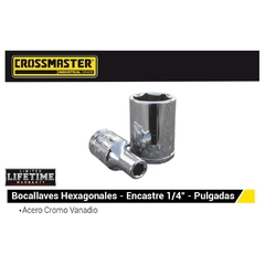 Bocallave Crossmaster Hexagonal Enc. 1/4 9944264 - 5/32" - comprar online