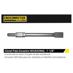 Cincel Pala Crossmaster Hexagonal 1.1/8 9969688 - 40 X 410 Mm - comprar online