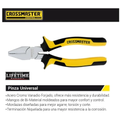 Pinza Universal Crossmaster Profesional 9970316 - 7" - comprar online