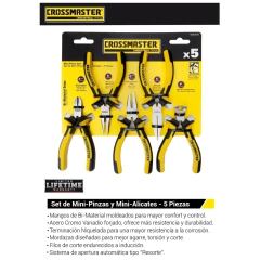 Set De Mini Pinza Y Alicate Crossmaster 9970810 - 5 Piezas - comprar online
