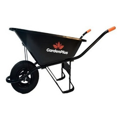 Carretilla Plastica Garden Plus Rueda Neumatica 120 Litros