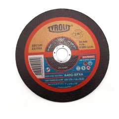 Disco De Corte 7 Pulgadas 178x1,6 Tyrolit Secur Caja X 25 Un - comprar online