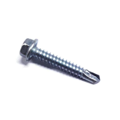 Tornillo C/Hexagonal P/Mecha Zincado Tipo 1 10 X 3/4"