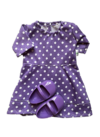 pack vestido lunares lila