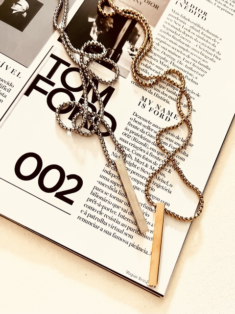 Corrente Pingente Vertical 4 lados (Personalizado)