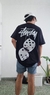 Remera Stussy Fuzzy Dice Black - El Patio Vintage