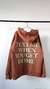 Buzo Hoodie Text me when you get home MarrÛn Premium over - El Patio Vintage