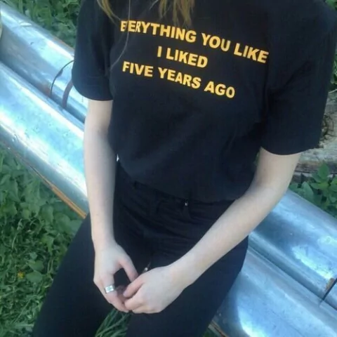 Remera Everything you like Negra