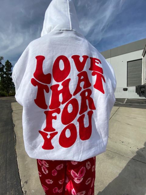 Buzo Love That For You blanco