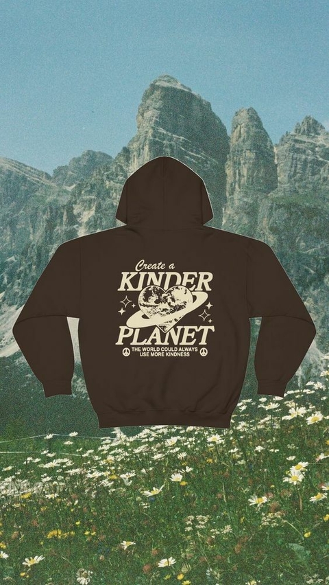 Buzo Hoodie Kinder Planet Marr€n